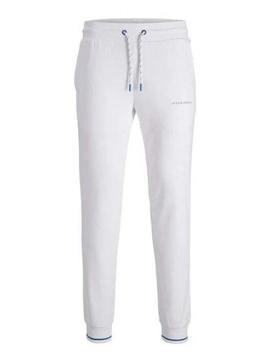 Jack & Jones Men's Sweatpants White