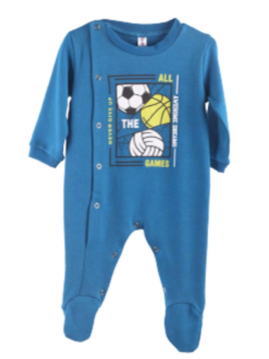 Dreams Baby Bodysuit Long-Sleeved BLUE