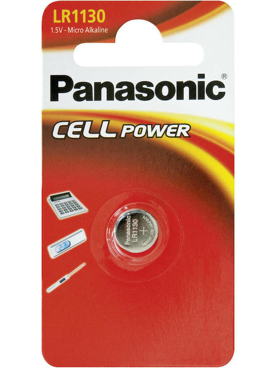 Panasonic Αλκαλική Μπαταρία Ρολογιών LR54 1.5V 1τμχ