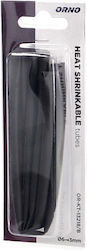 Orno Heat-Shrink Tubing Black