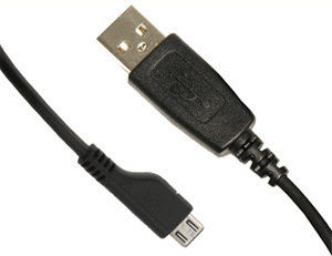 Samsung Regular USB 2.0 to micro USB Cable Μαύρο (50-TEC-1-80)