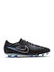 Nike Tiempo Legent 10 Elite Ποδοσφαιρικά Παπούτσια με Τάπες FG Μαύρα