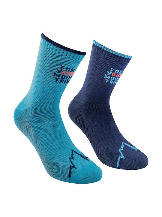 La Sportiva Your Mountain Trekking Κάλτσες Μπλε 1 Ζεύγος