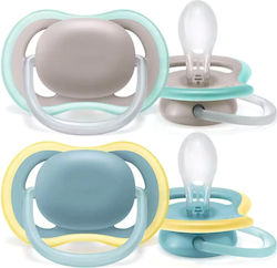 Philips Orthodontic Pacifiers Silicone Ultra Air for 18+ months 2pcs