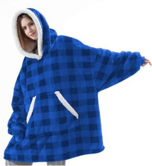 Huggle Κουβέρτα με Μανίκια 70x90εκ. Μπλε Huggle Κουβέρτα με Μανίκια 70x90εκ. Μπλε