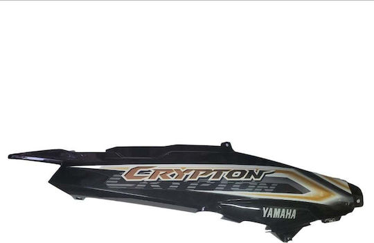 Yamaha Πλαϊνό Πλαστικό Μοτοσυκλέτας για Yamaha Crypton T 110 Μαύρο