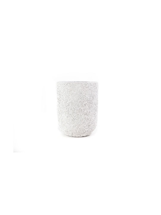 Soulworks Διακοσμητικό Βάζο Beton Weiß 35x35x45cm 1Stück