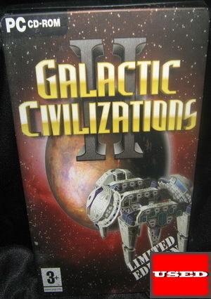 Galactic Civilizations 2 Steelbook Издание PC Игра (Употребявано)