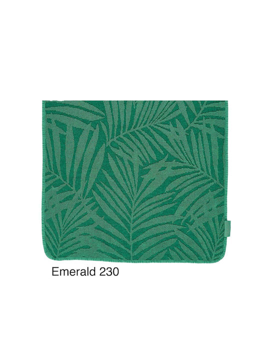 Abyss & Habidecor Πετσέτα Σώματος Fidji 100x200εκ. Emerald (230) Βάρους 500gr/m²