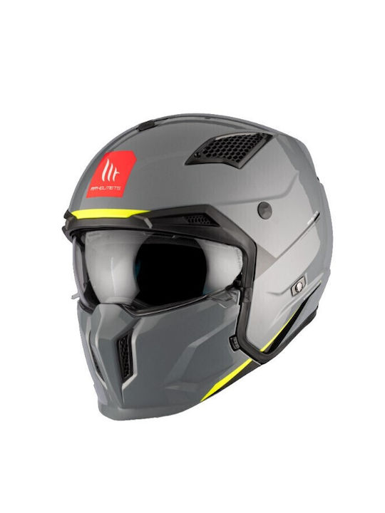 MT Streetfighter Sv S Nardo Grey Motorcycle Hel...