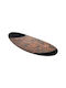 Fylliana Round Polyresin Decorative Platter 2182 Bronze 50x50x5.5cm