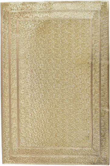 Tpster Σουπλά Πλαστικό Χρυσό 45x30cm