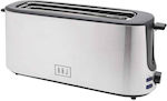 Toaster 2 Slots 1000W White