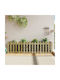 vidaXL Planter Box Wooden Pink 200x50x50cm.