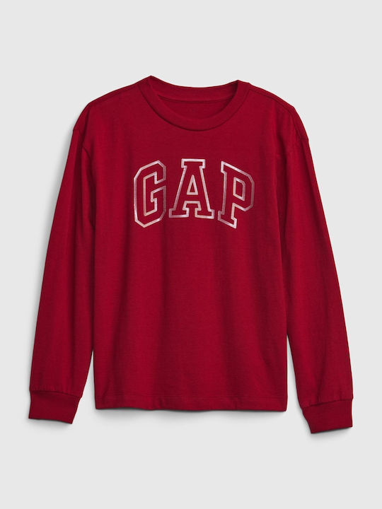 GAP Kids Blouse Long Sleeve Red