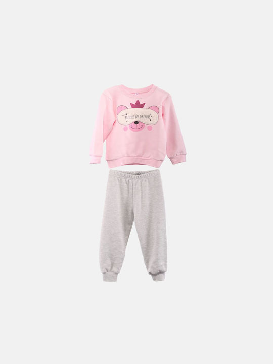 Dreams Kids Pajamas Cotton Pink