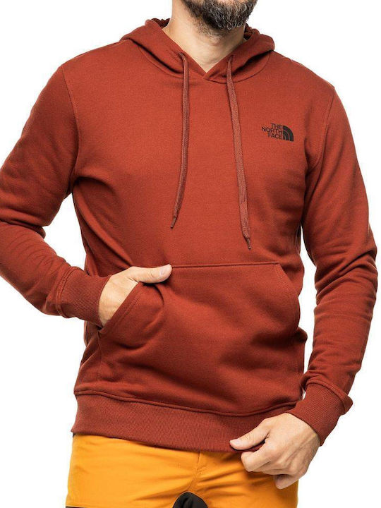 The North Face Φούτερ με Κουκούλα Burgundy.