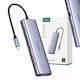 Ugreen Cm498 USB-C Docking Station με 4K PD Ethernet Γκρι