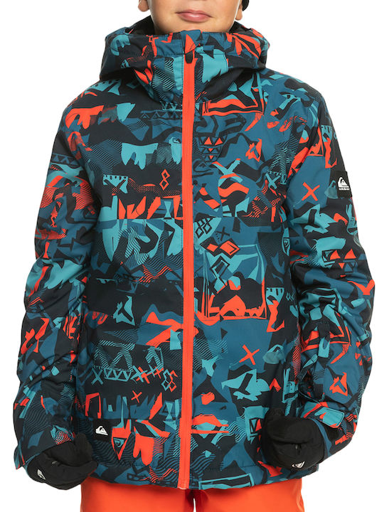 Mission Kids Casual Short Hooded Multicolour Jacket