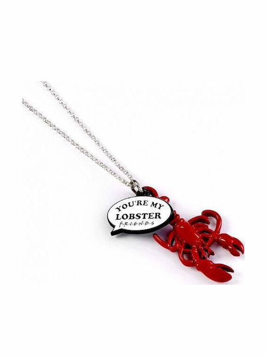 The Carat Shop Friends ‘you ’re My Lobster’ Κολιέ Κόκκινο