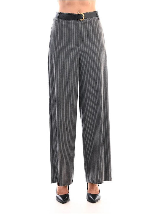 Motel Women's Fabric Trousers Grey