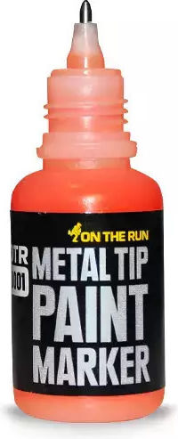 On The Run Marker indelebil 1mm Yellow 1buc