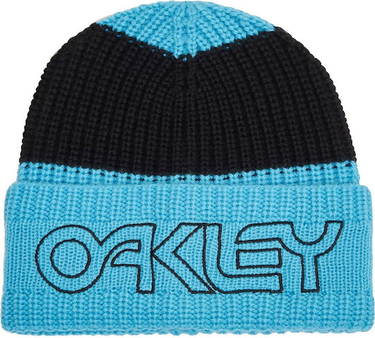 Beanie Unisex Beanie Gestrickt in Blau Farbe