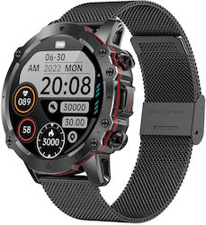 Microwear AK56 Smartwatch (Black Steel Milan)