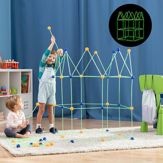 InnovaGoods Plastic Construction Toy Forts for 3+ years