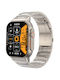 Microwear G41 Smartwatch mit Pulsmesser (Silver Steel)