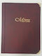 Sd Toys Menu Holder in Burgundy Colour cm S-126