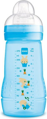 Mam Plastic Bottle Easy Active Anti-Colic with Silicone Nipple for 2+ months 270ml 1pcs