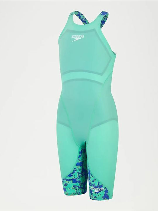 Speedo Fastskin Lzr Ignite 13437H667 Renn-Ein Stück Badeanzug Schwimmen Türkis