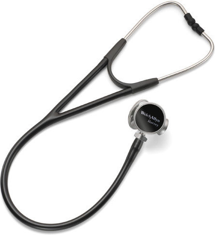 Welch Allyn Harvey Dlx Kardiologie Stethoskop Schwarz