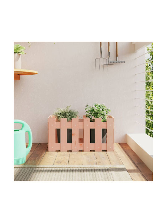 vidaXL Planter Box Wooden Beige 60x30x30cm.