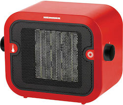 Heinner Ceramic Fan Heater Room Floor Red 1500W