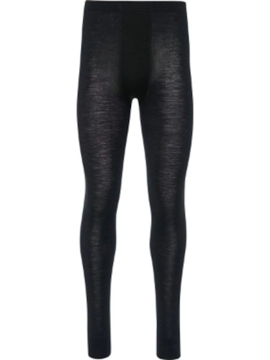 Thermowave Merino Warm Ανδρικό Ισοθερμικό Παντελόνι Μαύρο