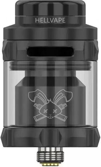 Hellvape Dead Rabbit Solo Verdampfer für Elektronische Zigaretten RTA 4ml 24mm AT-2394-MATTE-BLACK