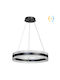 Keskor Pendul de tavan LED Black