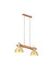 vidaXL Industrial Pendant Light Multicolour with Socket E27 29x28cm