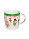 Marva Christmas Mug Porcelain 1pcs