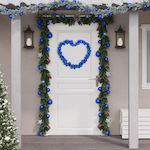 vidaXL Christmas Garland Blue 1pc