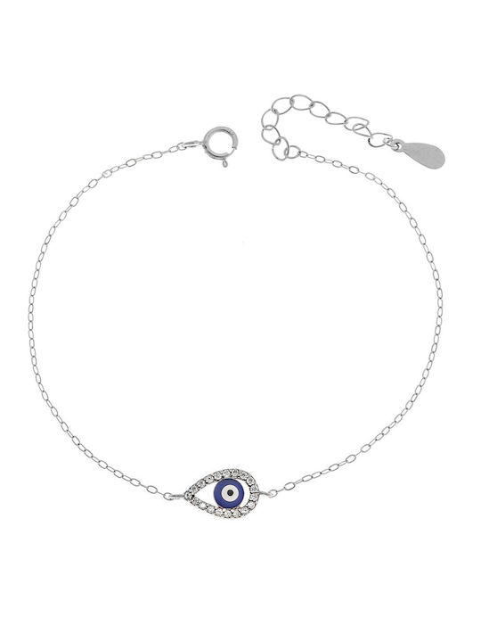 Senza Damen Armband aus Silber mit Zirkon