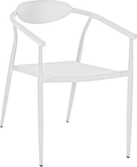 Градински Стол Алуминиев Serly Бял 56x61x74см