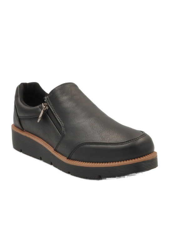 Damen Oxfords in Schwarz Farbe