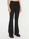 Only Fit Women's Fabric Trousers Flare Black