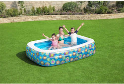 vidaXL Children's Pool PVC Inflatable 229x152x56cm