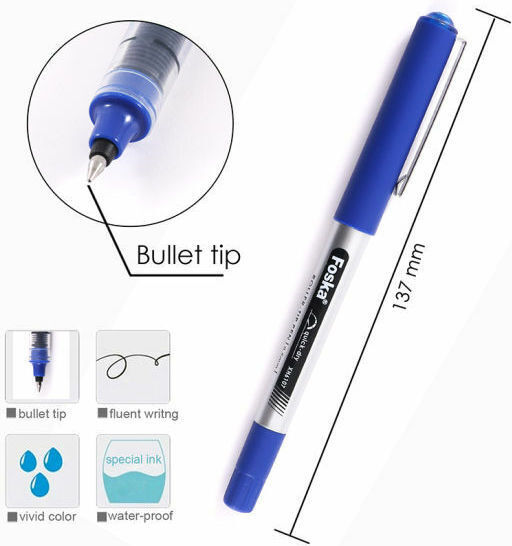 Foska Pen Rollerball Blue with Blue Ink 395260