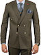 Dezign Men's Suit Jacket HAKI