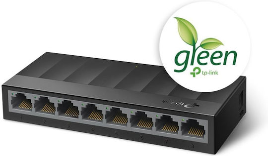 TP-LINK LS1008G v4 Unmanaged L2 Switch με 8 Θύρες Ethernet